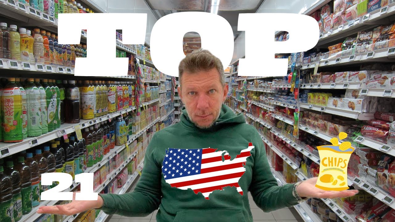 Ecco cosa piace agli AMERICANI! i 21 SNACKS migliori!