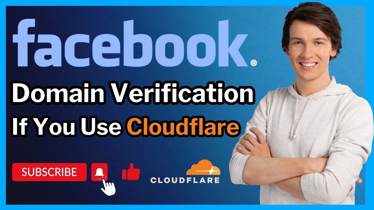 How To Do Facebook Domain Verification For Cloudflare & Add DNS Record