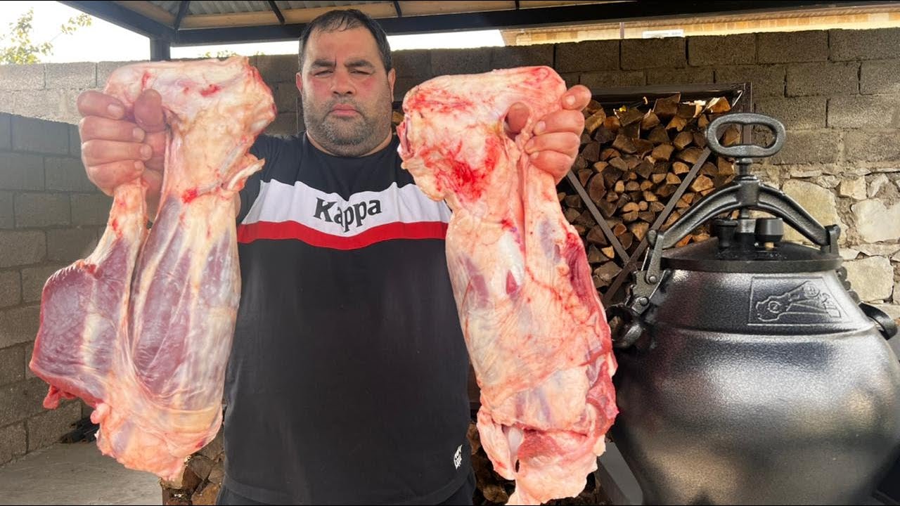 Огромные ноги Быка - Рецепт кавказской кухни