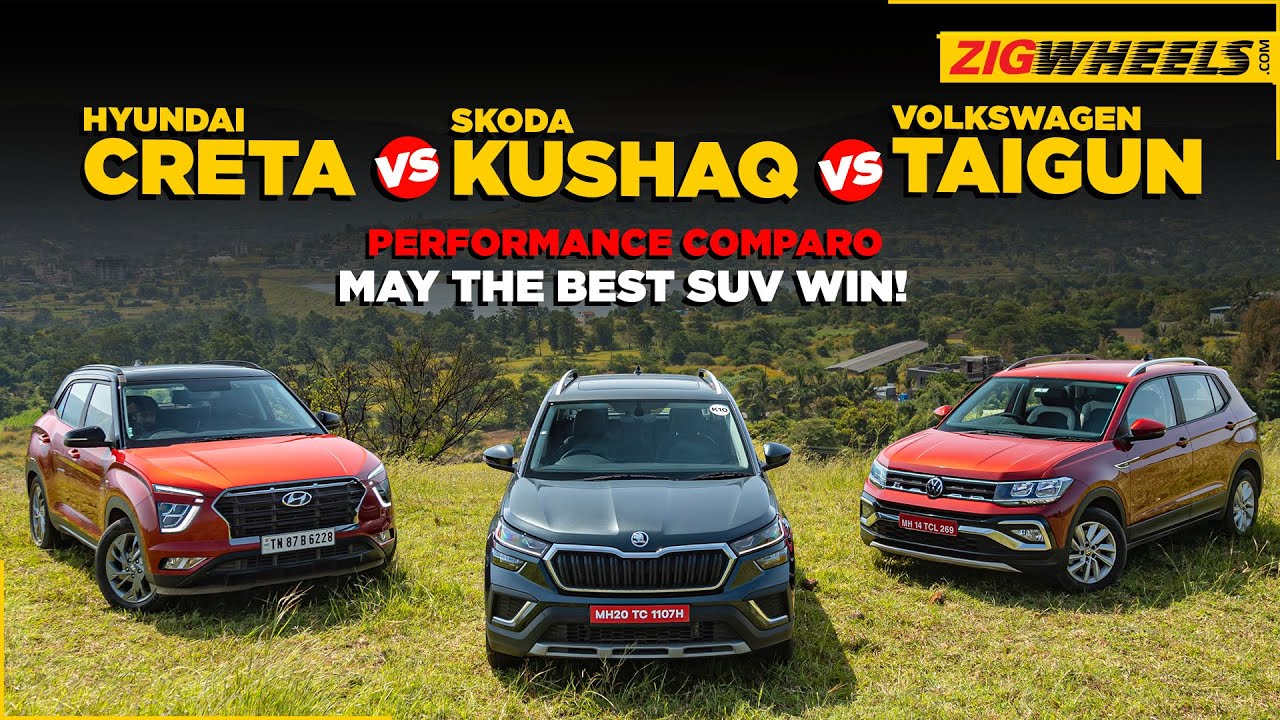 Taigun vs Kushaq vs Creta: Rough Roads, Handling & More!