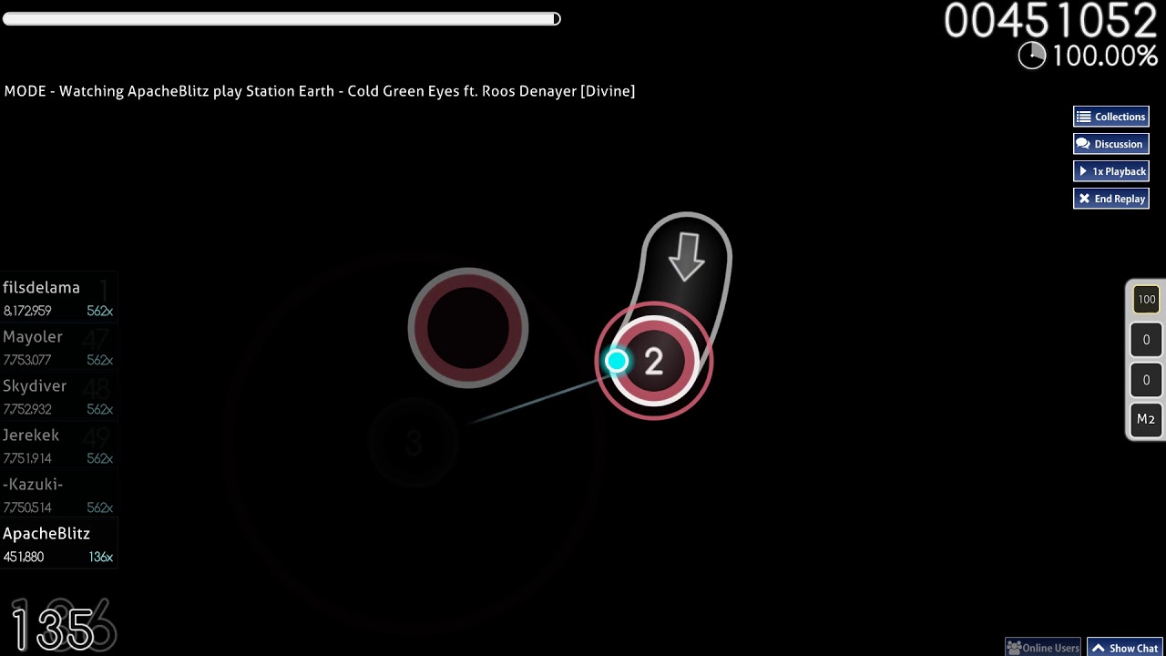 Osu! Cold Green Eyes ft. Roos Denayer 99.83% (1x100)