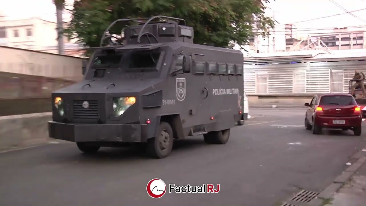 Operação Policial do 41° BPM na Comunidade do Trem
