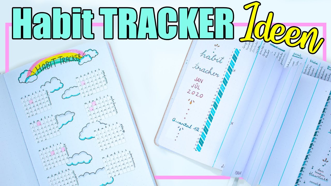 DIE einfachsten HABIT TRACKER IDEEN  für dein BULLET JOURNAL