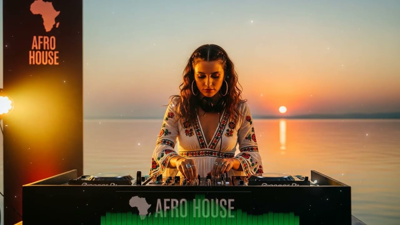 Afro House Music Sunset Session | Deep Grooves, Tribal Rhythm & Tropical Energy