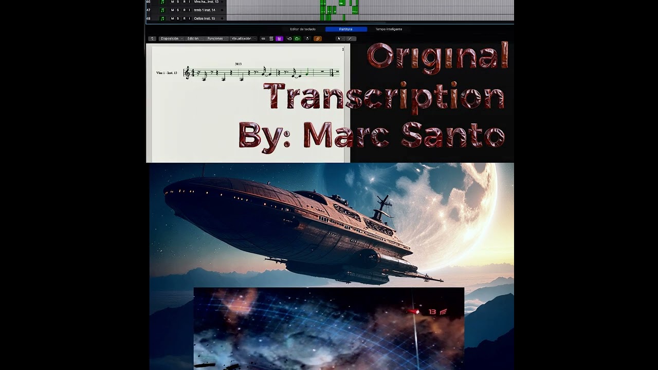 Star Treck Transcription and Arrangement Version Marc Santo