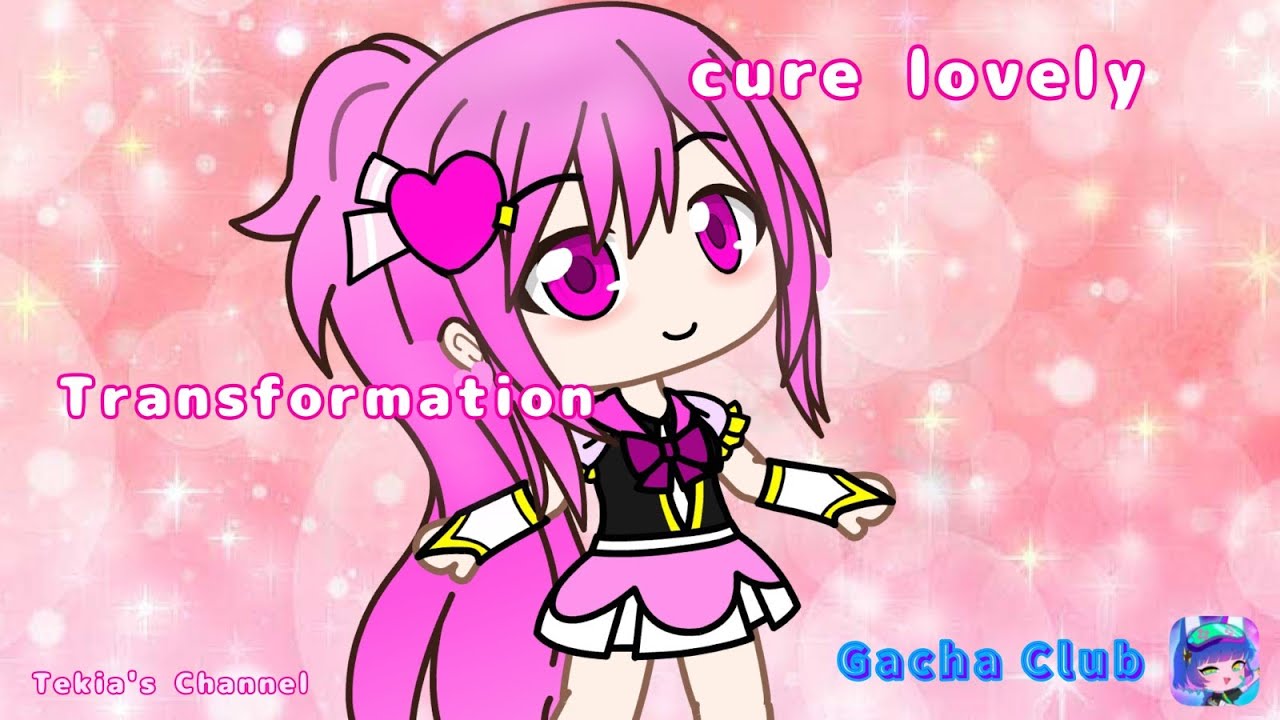 【Gacha Club】🎀Happiness Charge Precure❤️Cure Lovely💕 Transformation ✨(桃可婭Tekia)
