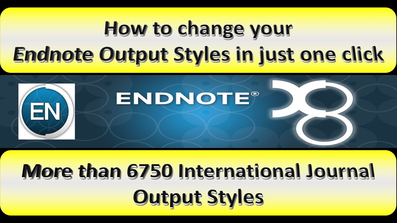 Endnote x8.1 output styles,change your output styles in just one click,more than 6750 output styles.