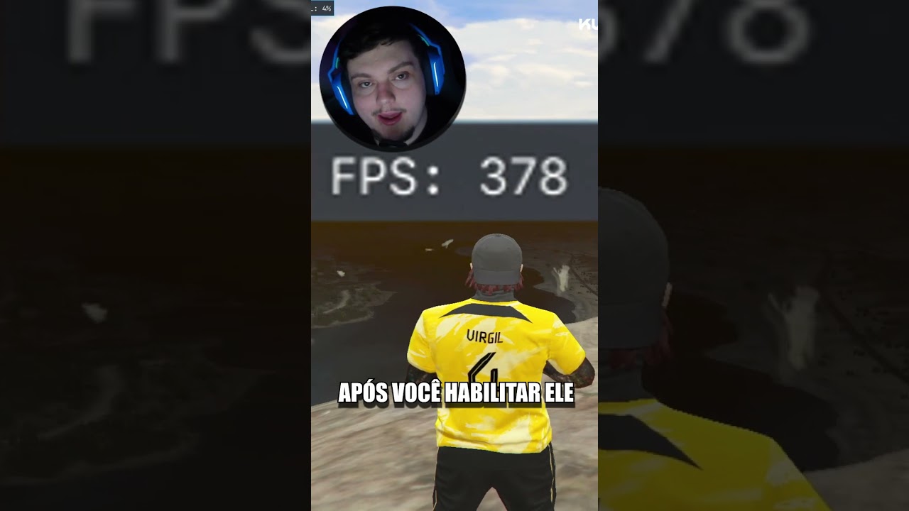 como GANHAR muito FPS no FIVEM com um simples COMANDO #fivem  #fyp #shorts