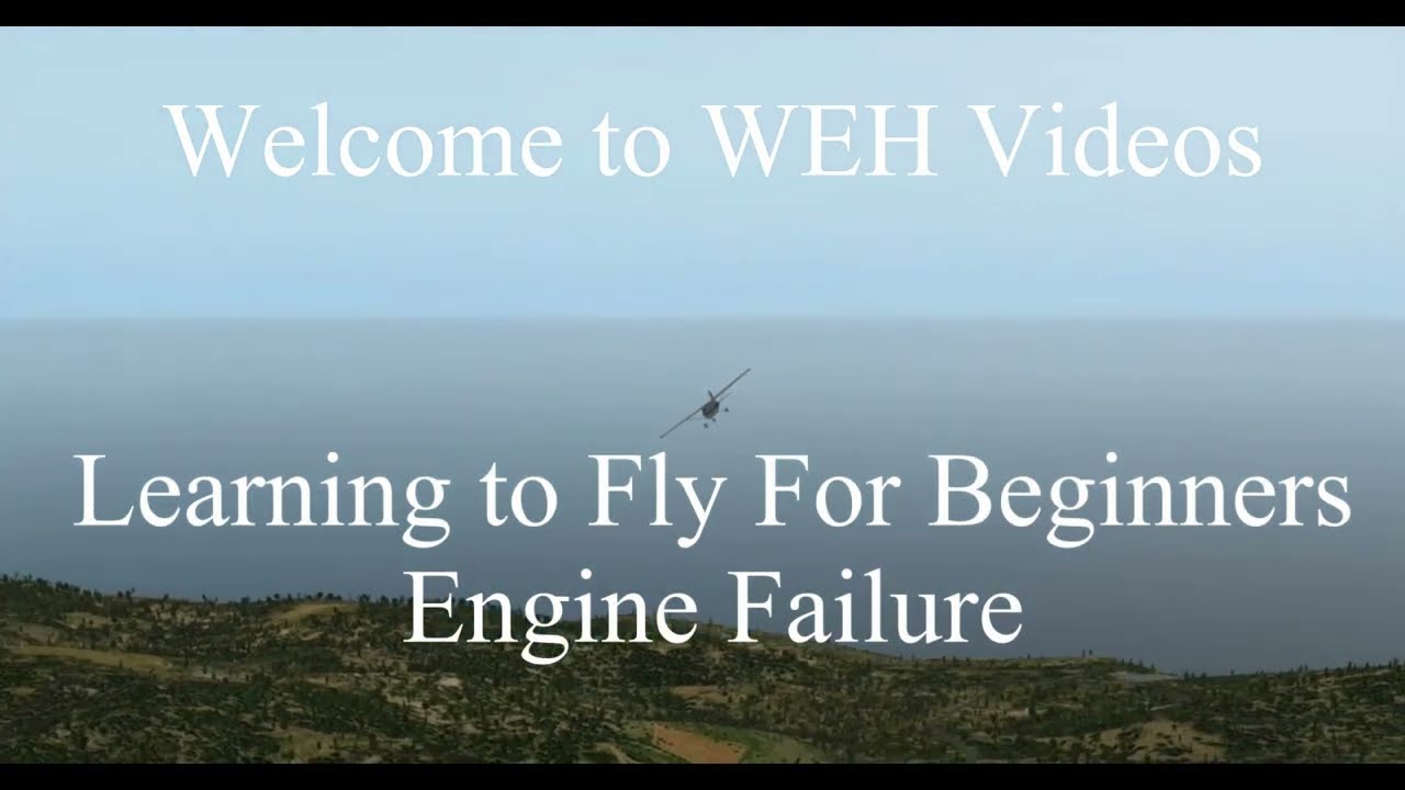 In Flight Engine Failure Part1 ~ Learning to Fly for Beginners Part 25
