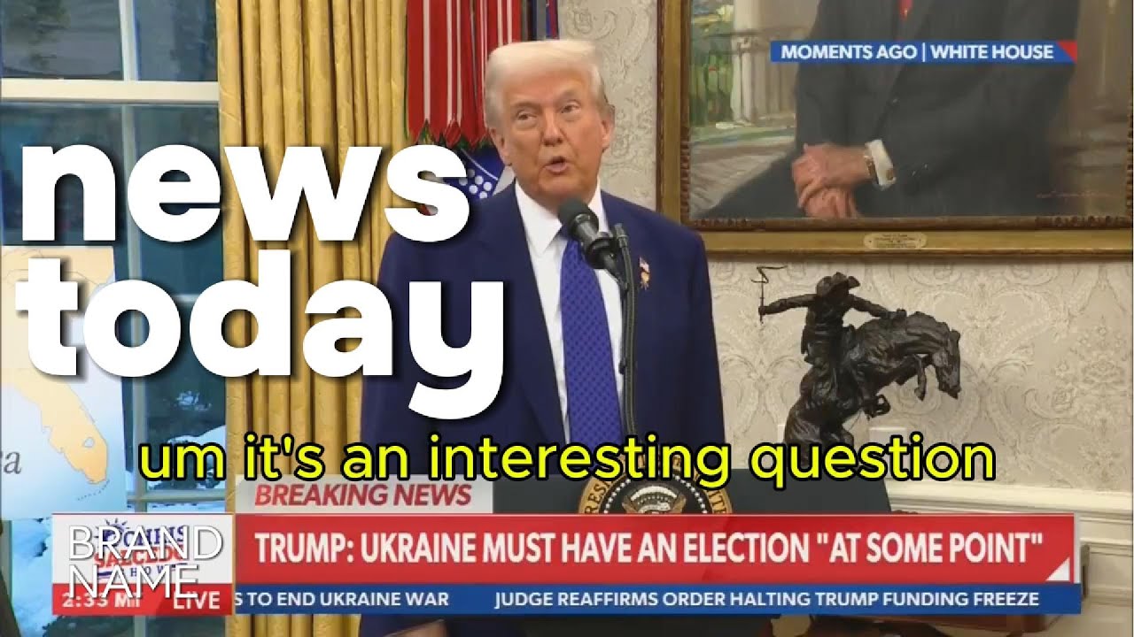 Trump, Putin, Zelensky - Negotiations. America, Ukraine, Russia - news today 