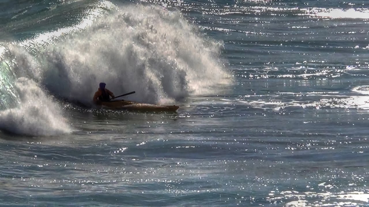 EXTREME KAYAK SURFING COSTA BRAVA (25-03-17)