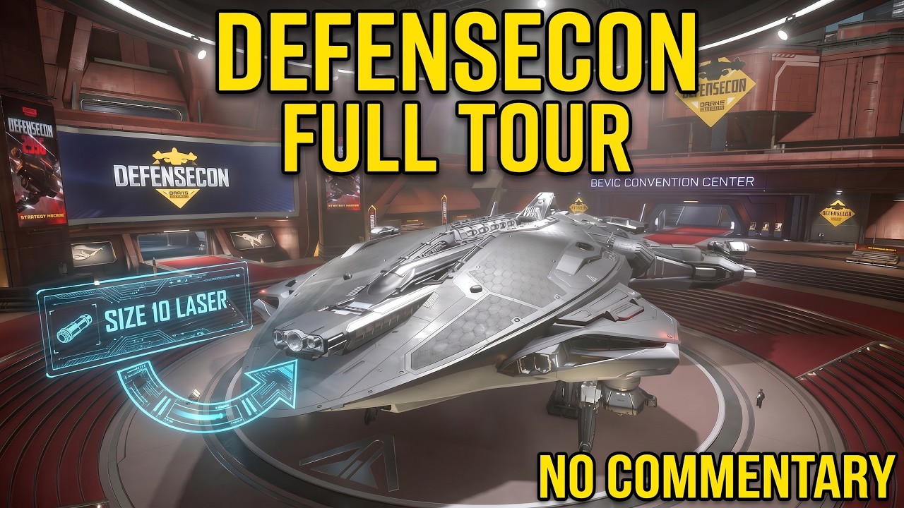 Star Citizen: DefenceCon Full Tour [No Commentary] 4.8 Live