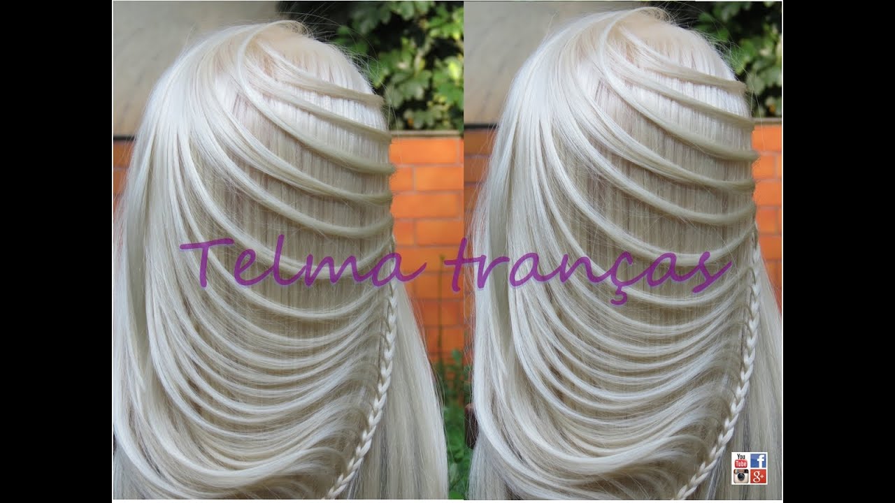 Trança Ellipse, different braid hairstyle, con leyeda - Telma tranças