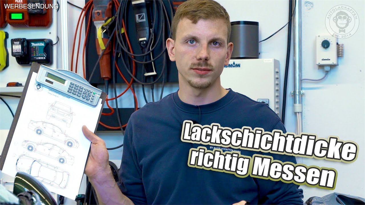 Lackschichtdicke messen zur Fahrzeugaufbereitung I 2 Geräte I AUTOLACKAFFEN