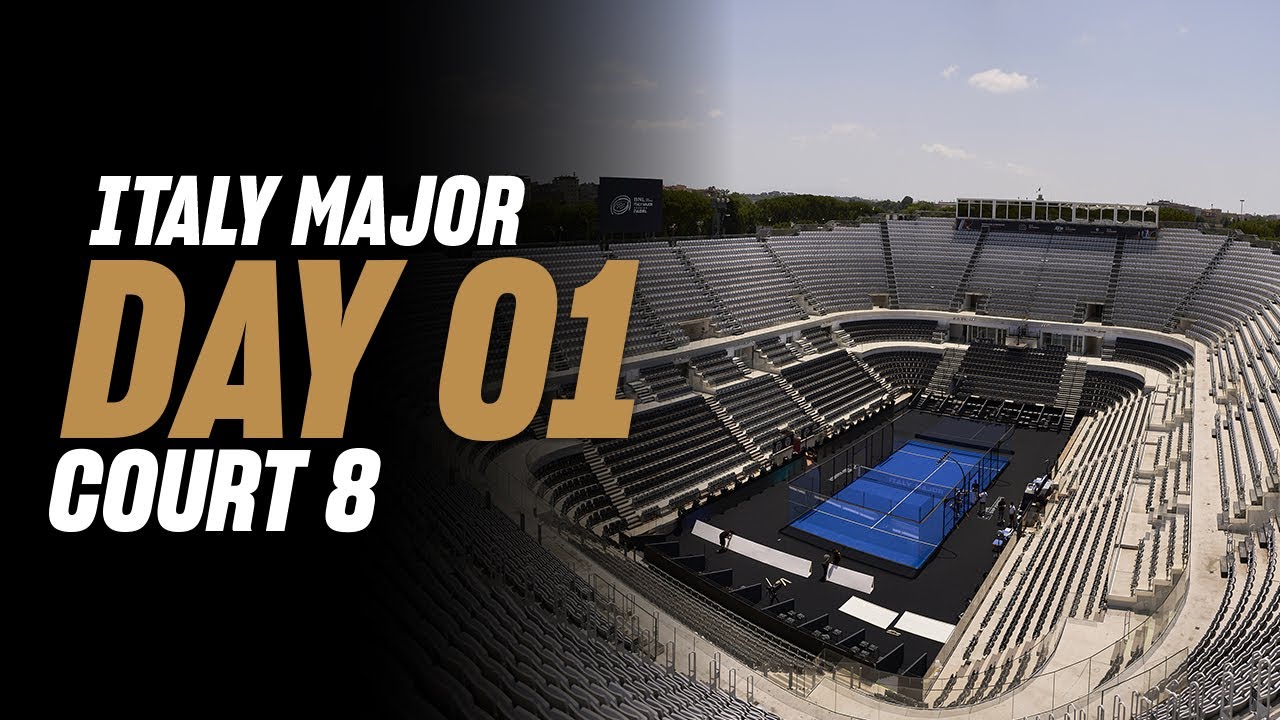 (Replay) BNL Italy Major Premier Padel: Court 8 (June 10th)