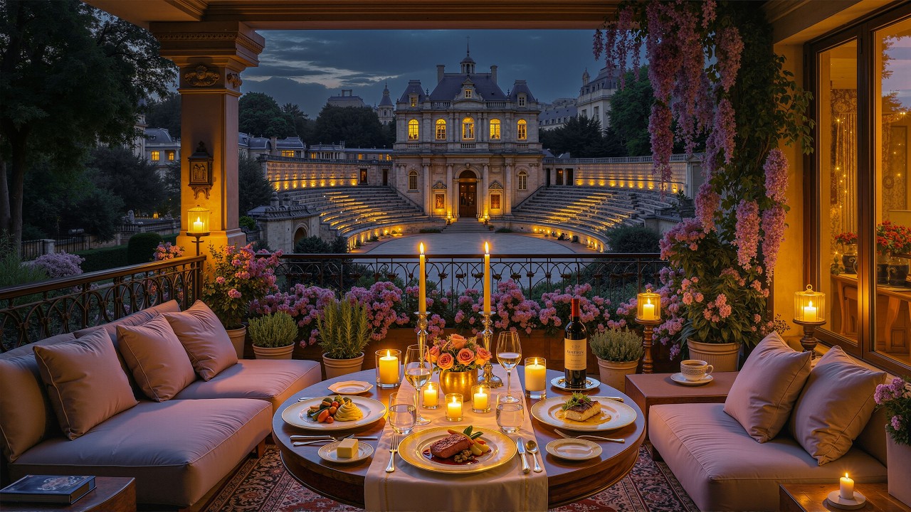 This Is What Luxury Paris Nights Feel Like 🍷 Candlelight Dinner & Jazz