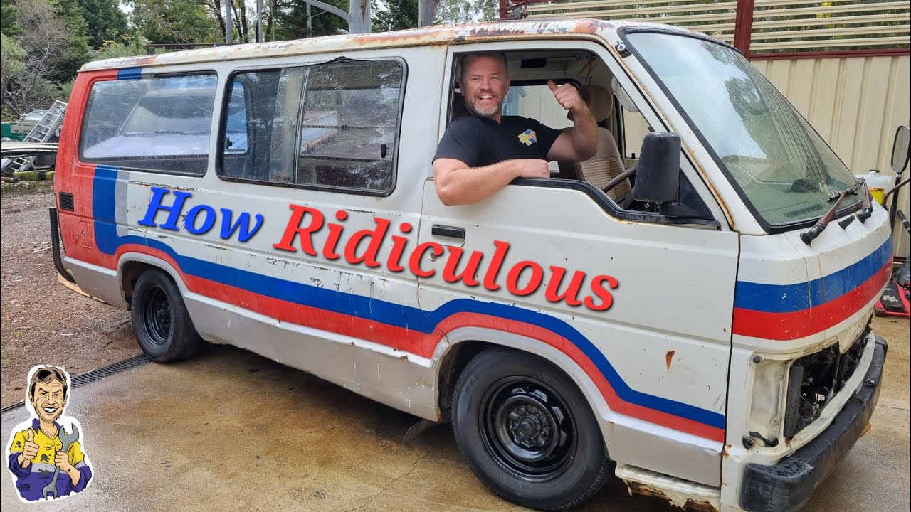 Getting the Van ready to be Destroyed by How Ridiculous 