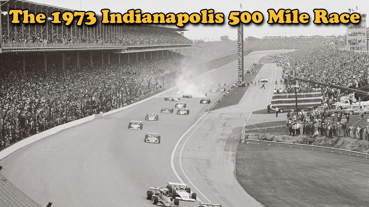 (Rare Film) The Problematic 1973 Indianapolis 500 Mile Race
