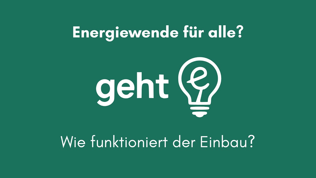 geht-e Boilersteuerung: Einbau erklärt