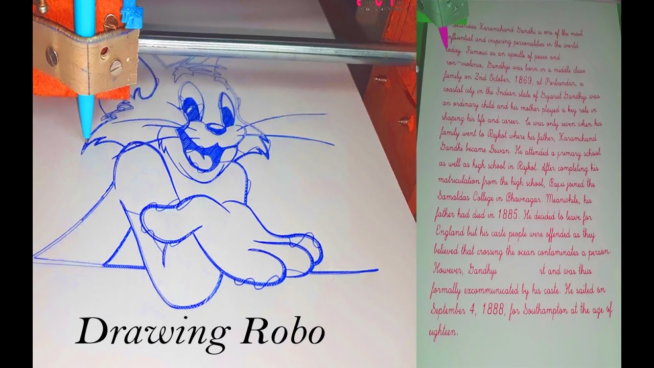 HOW TO EASILY MAKE A WRITING MACHINE AT HOME|PEN PLOTTER|CNC MACHINE