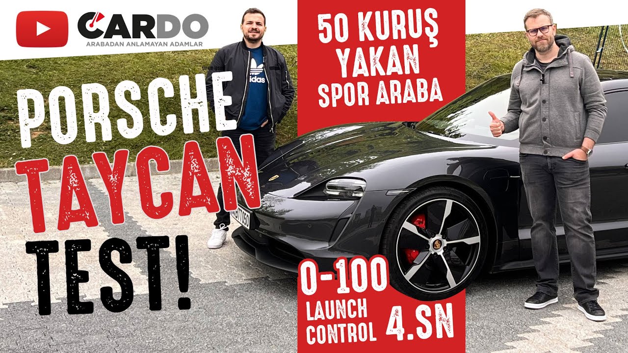 50 KURUŞ YAKAN ELEKTRİKLİ PORSCHE! - MÜTHİŞ HIZLANMA - PORSCHE TAYCAN 4S PERFORMANCE PLUS İNCELEME