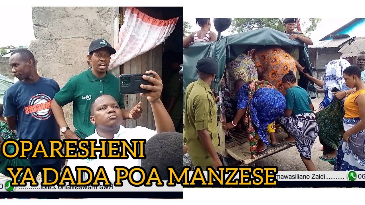 🔴#LIVE:OPARESHENI YA DADA POA MANZESE(UWANJA WA FISI),NA MKUU WA WILAYA YA UBUNGO,MH HASSANI BOMBOKO