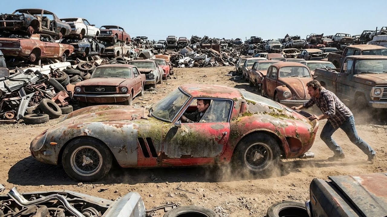 Asmr Car Restoration! Full Restoration of a Ferrari 250 GTO 1962 from Total Disrepair to Looking New