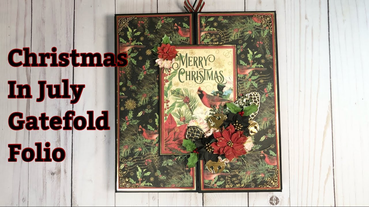 Christmas in July 2022 Gatefold Folio | Graphic 45 | Warm Wishes collection