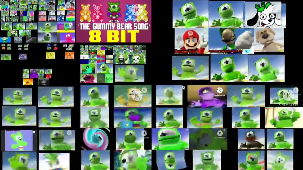 Too Many Gummy Bear Song Version 17