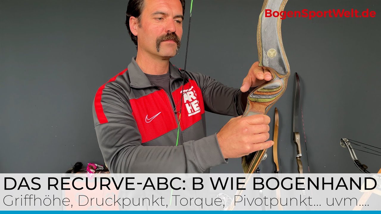 Recurve-ABC: B wie Bogenhand und Bogengriff inkl. Torque, Druckpunkt & Pivotpunkt