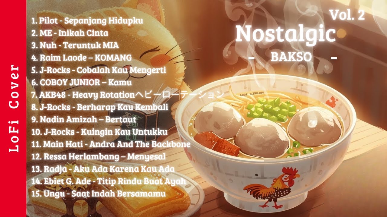 Lagu Populer Indonesia Jadi Lo-Fi 🎧 Cover Lagu Hits untuk Belajar & Relaksasi (Lo Fi Cover Vol. 2)
