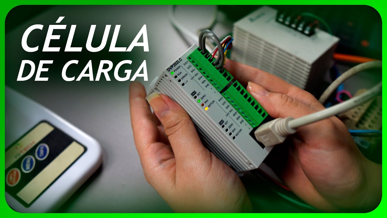 Como Usar Balança com CLP | Célula de Carga | DVP202LC