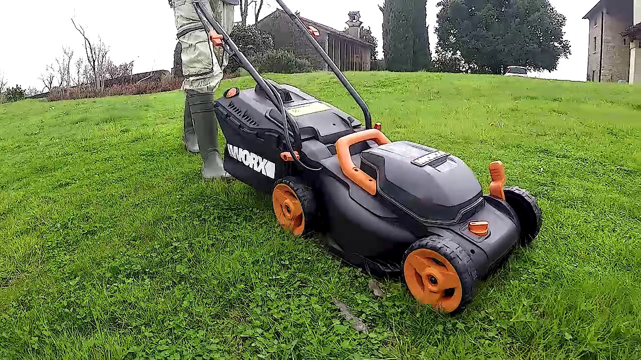 WORX WG779E 40 V ACCU-GRASMAAIER.     NL