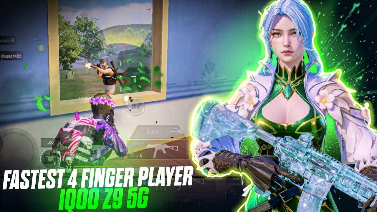 Fastest 4 finger player | #bixiop❤️ | iQOO Z9 🤡