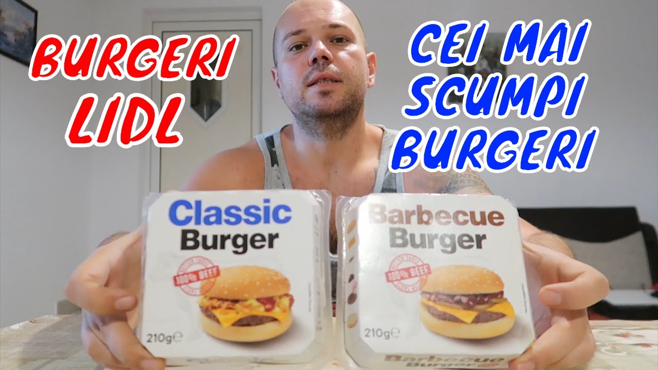 CEI MAI SCUMPI BURGERI | OTTOmananca BURGERI LIDL