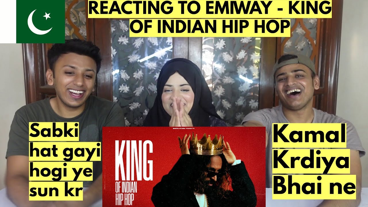 EMIWAY - KING OF INDIAN HIP HOP | PAKISTANIS REACTION |