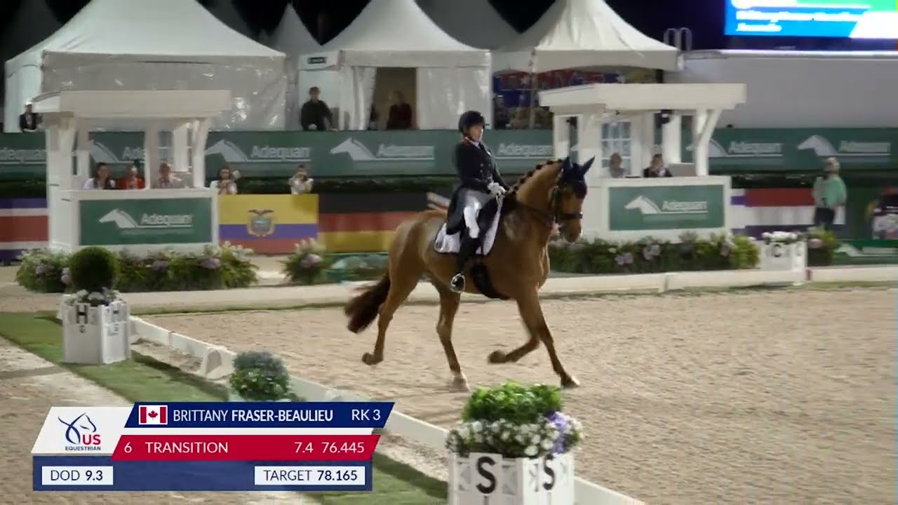 Brittany Fraser-Beaulieu & Jaccardo | 79.250% | Zen Elite CDI-W Grand Prix Freestyle