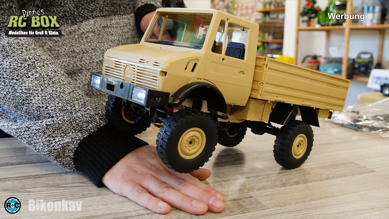 RC UNIMOG U 1300L in 1/12 scale 4x4 LDR/C - Unboxing