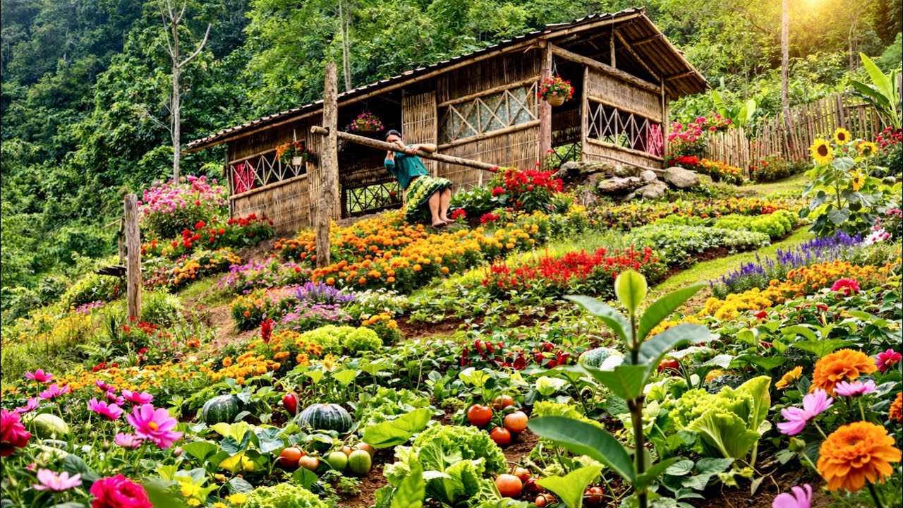 Hoang Thi Mai builds and improves her life - discovers ancient treasure @HoangThiMai-vx 