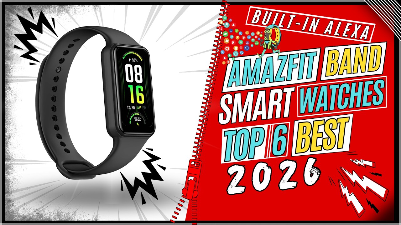 Top 6 Best Amazfit Smart Watch In 2025 - Best Budget Smartwatch 2025 -  Best Value Picks!