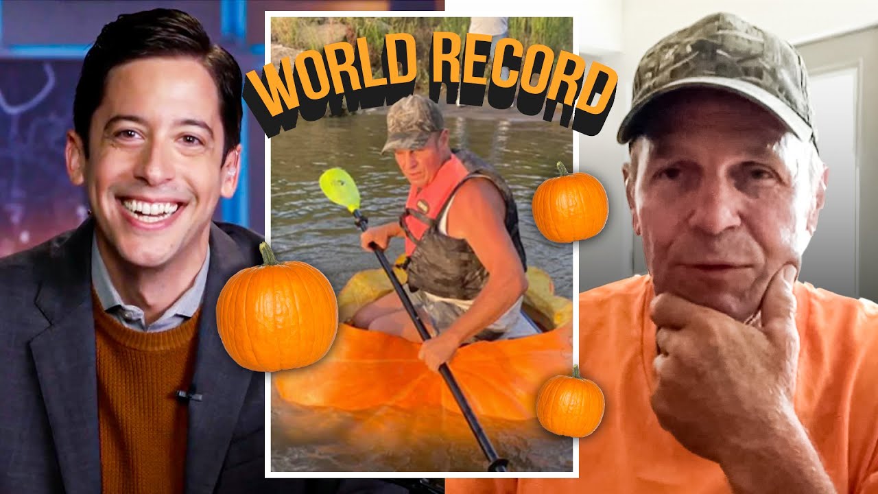 Pumpkin Boat World Record Holder | Michael Knowles