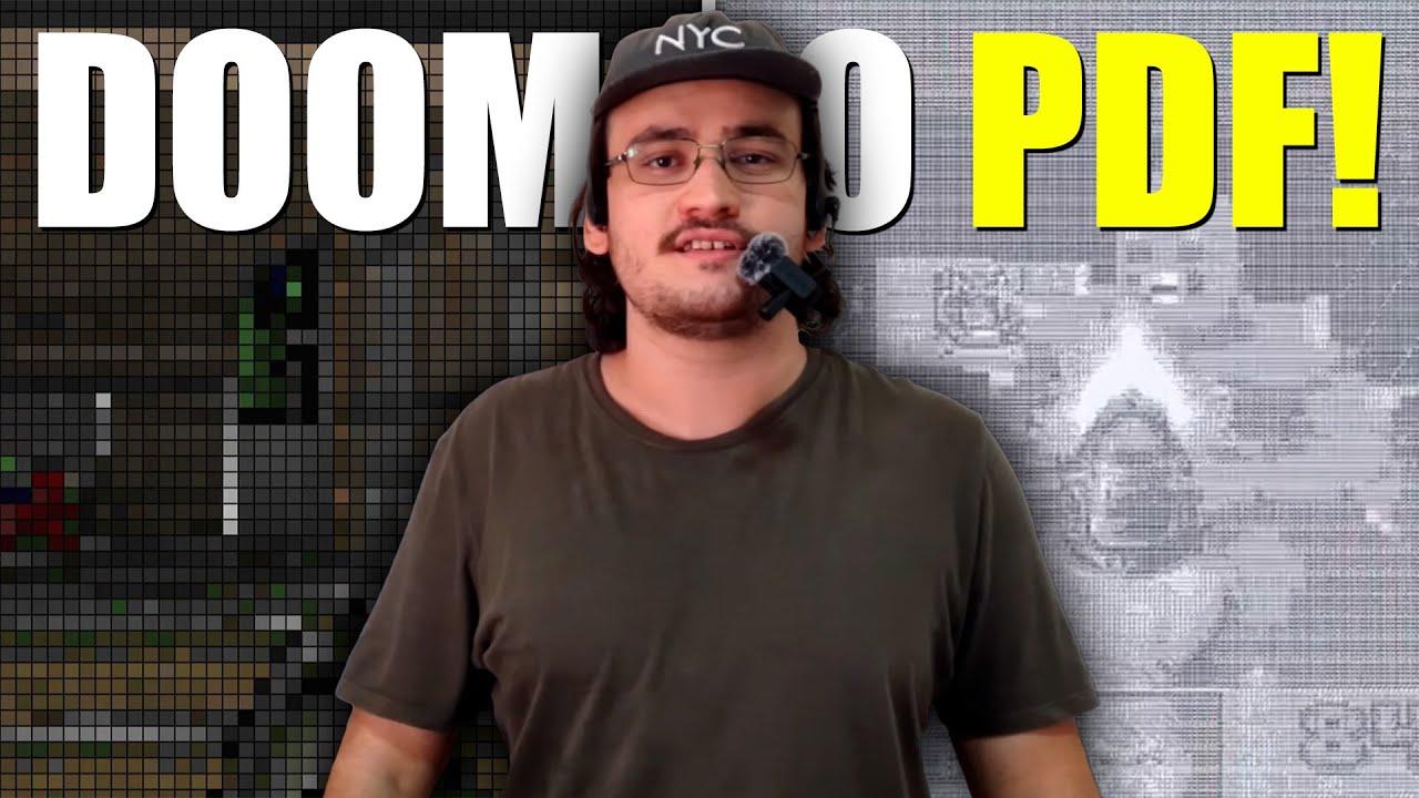 DOOM COMO VOCÊ NUNCA VIU! 2000 FPS E RODANDO DO PDF!
