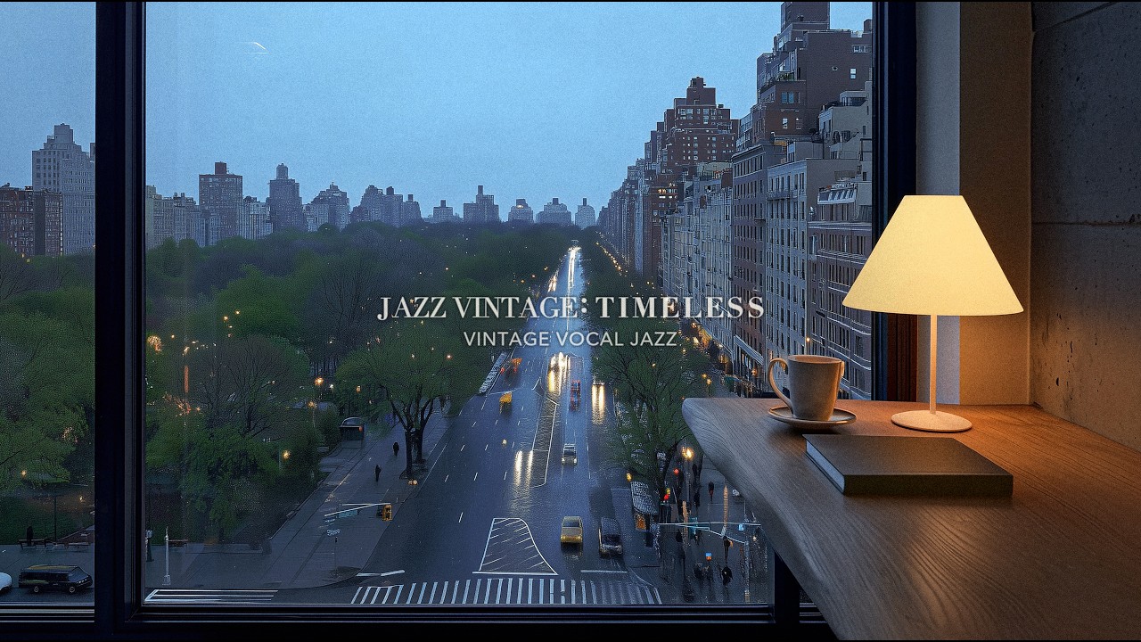 [Playlist] Синий час в Риверсайд-парке, Нью-Йорк: тихий джаз у окна | JazzVintage · Cozy Notes