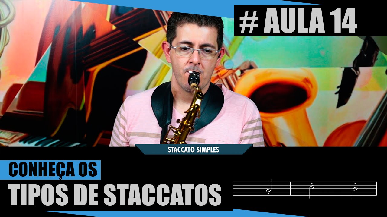 Conheça os Tipos de Staccatos #Aula14