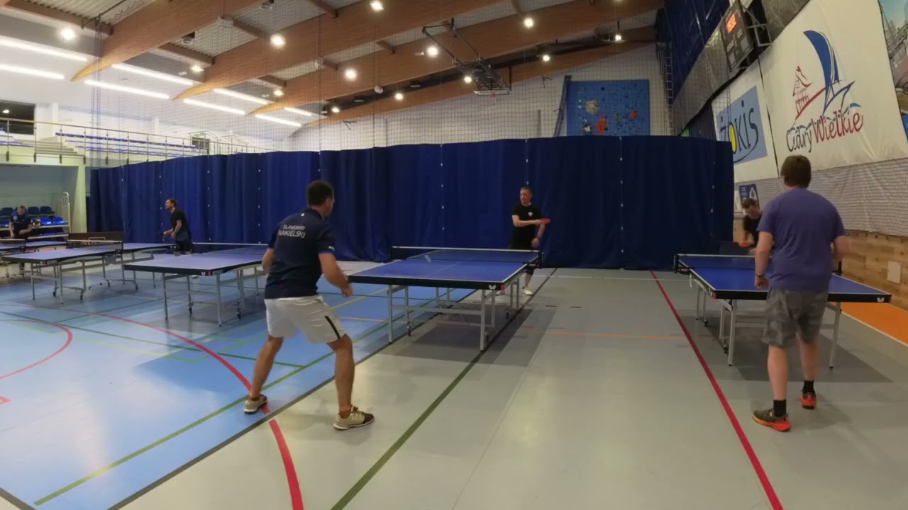 Mark Heliosz vs Sławek Nakielski po dłuższej przerwie wraca do tenisa stołowego.