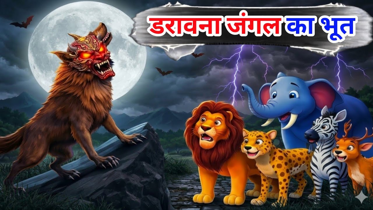चालाक गधा 😱| कालवन जंगल का रहस्य🔥| गधा और भेड़िया की कहानी | Hindi Moral Story