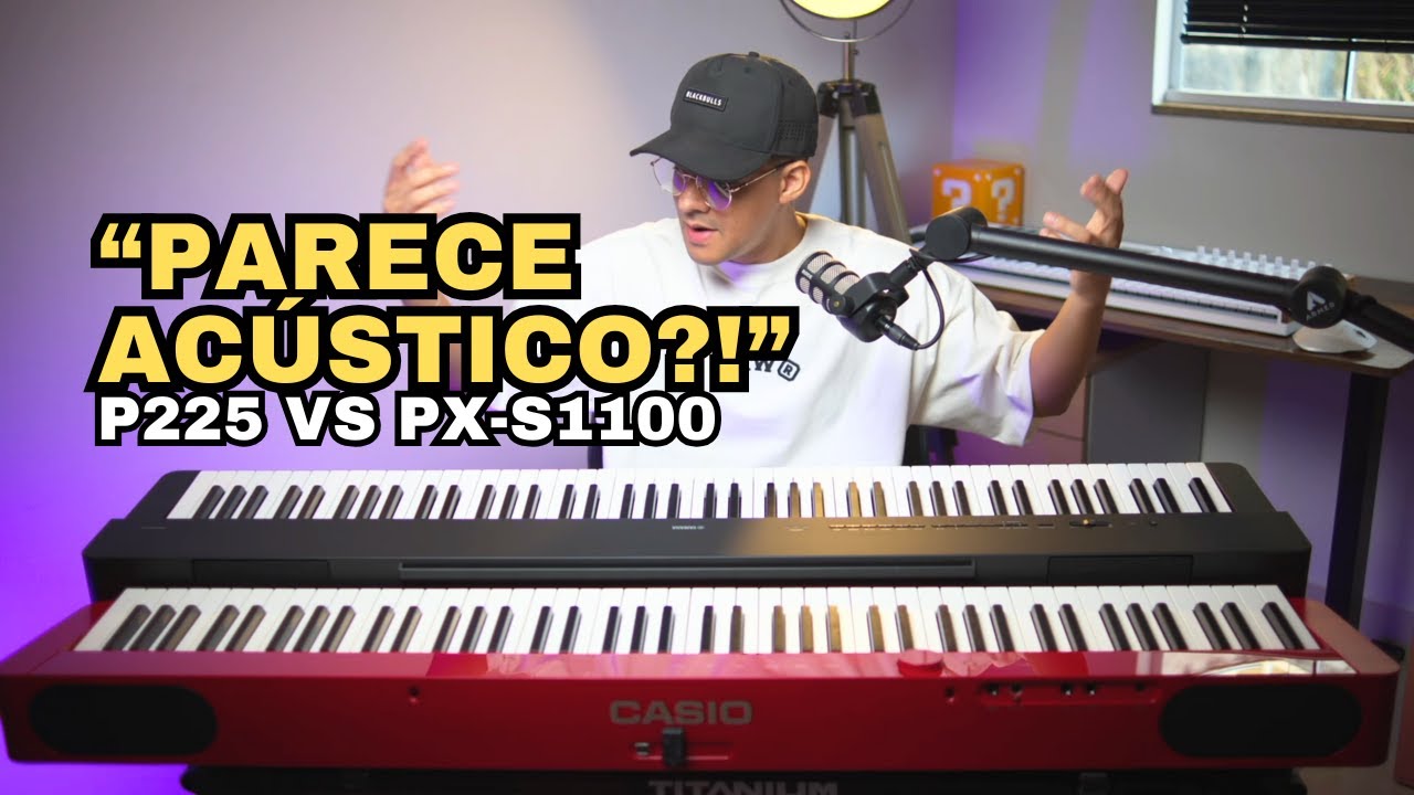 Fiquei Chocado com o Som Desses Pianos! P225 vs PX-S1100