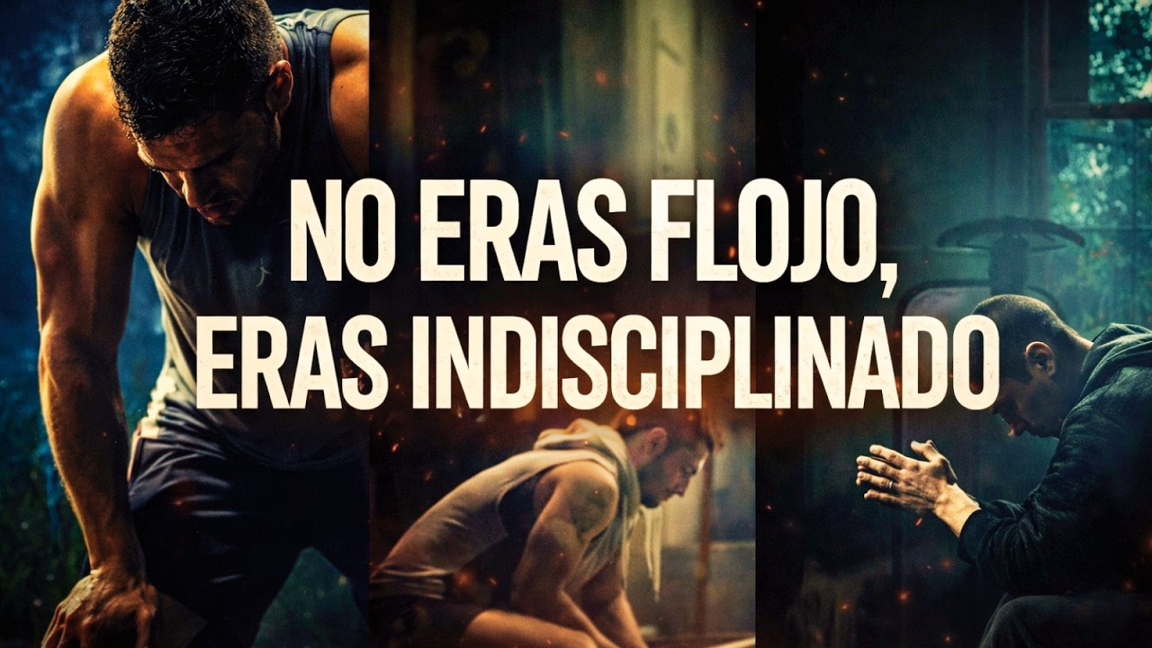 NO ERES FLOJO, ESTÁS MAL ENTRENADO MENTALMENTE (AÚN PUEDES REPROGRAMARTE)