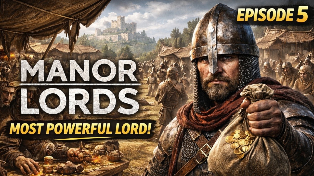 🏰 Manor Lords | BIG Victory! 3 Extra Regions Secured (Now We Need 250 Coins for Settlers!) ep.5