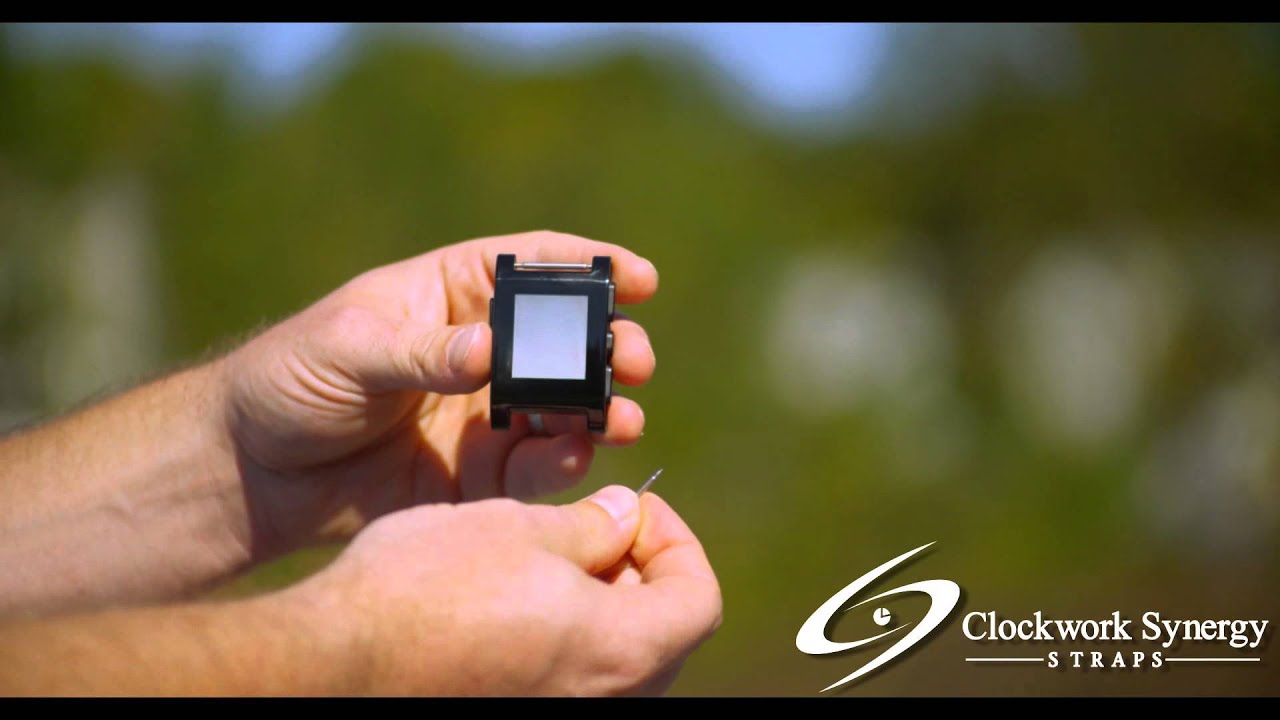 How to Change an Easily Interchangeable Replacement Watch Strap / Band